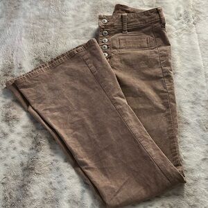 AE Corduroy Super High-Waisted Flare Pant